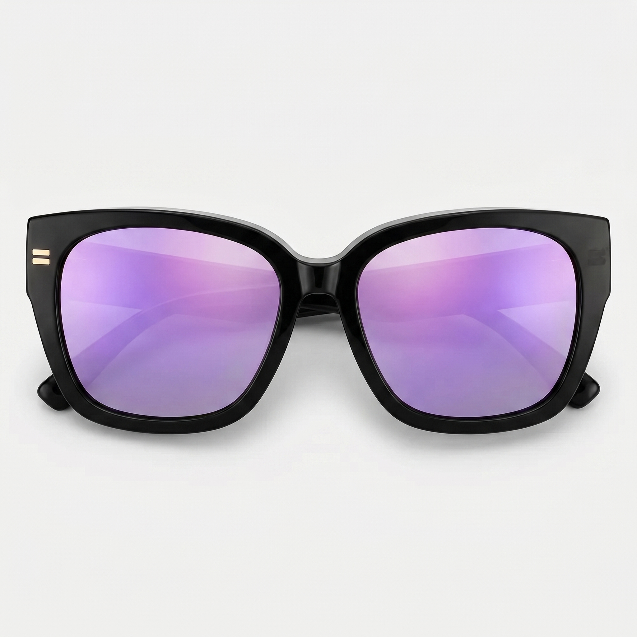 Tuvily Fit Over — Aurora Mirror (Black + Lilac Mirror)