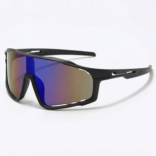 Apex Photochromatic Shield - Black frame with Galaxy Mirror lens