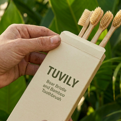 Boar Bristle Toothbrush