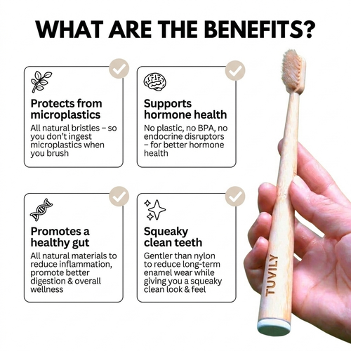 Boar Bristle Toothbrush