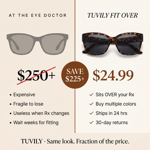 Tuvily Fit Over Polarized Sunglasses