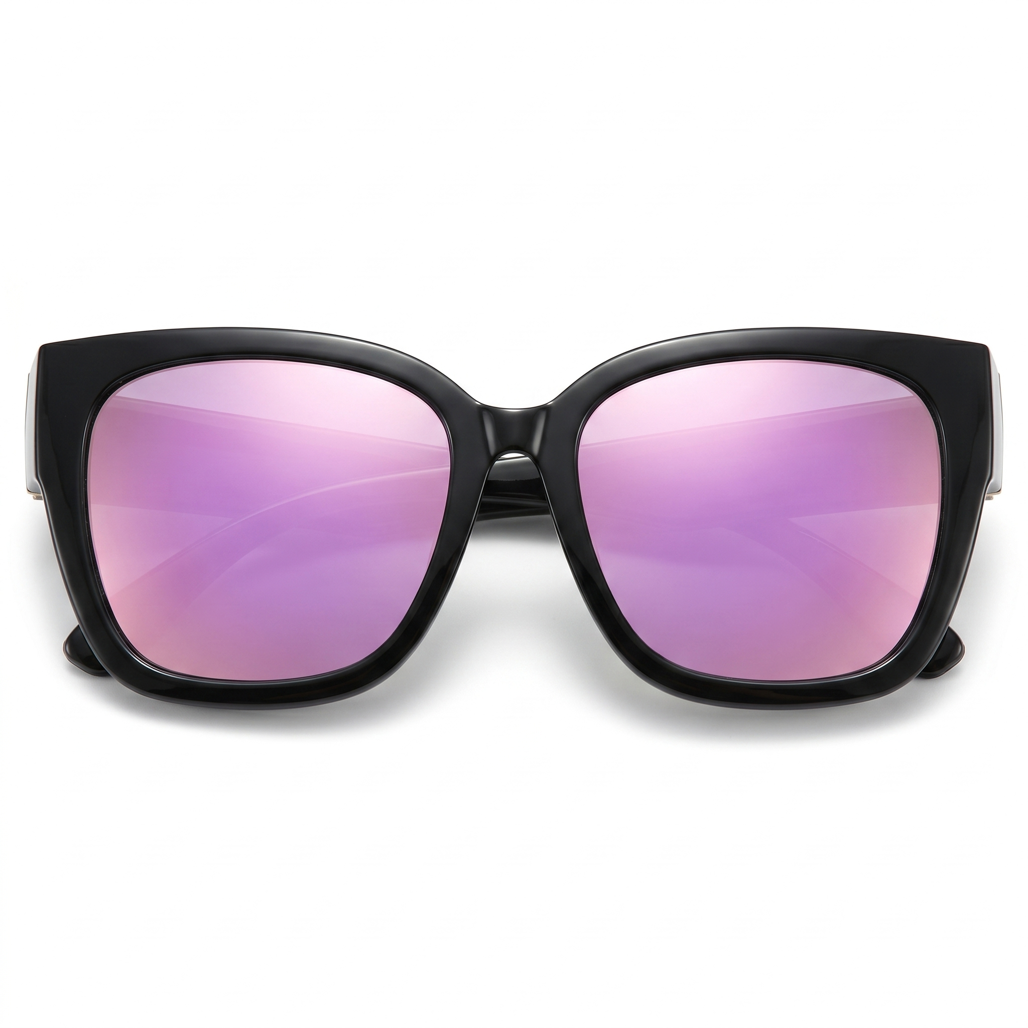 Tuvily Fit Over — Galaxy Mirror (Black + Purple-Pink Mirror)